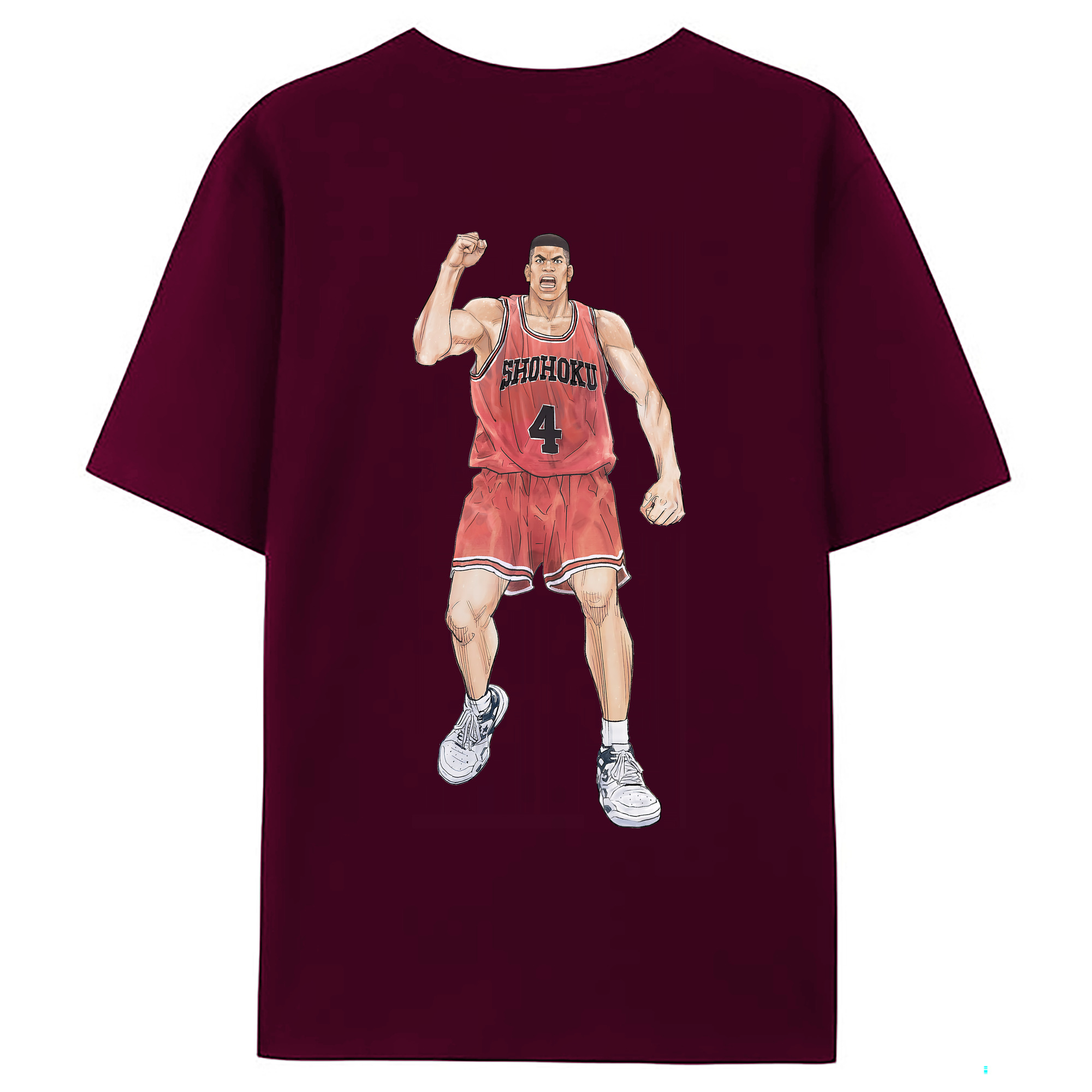 （画像用） SLAM DUNK／スラムダンク レディース半袖Tシャツ(バックプリント)